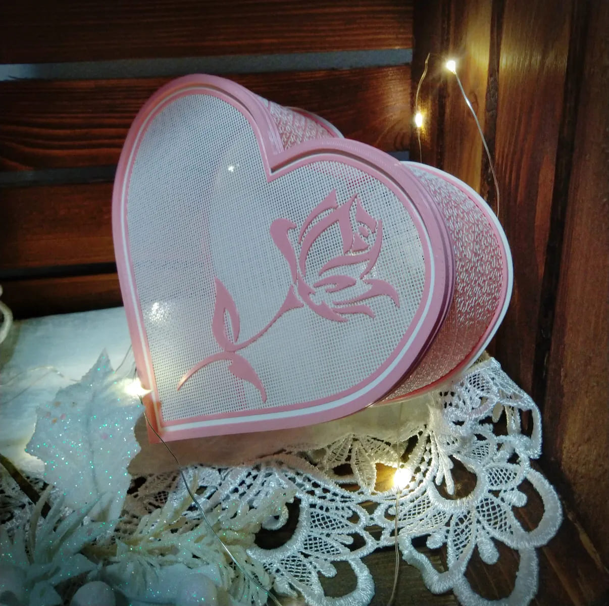 heart shape gift box